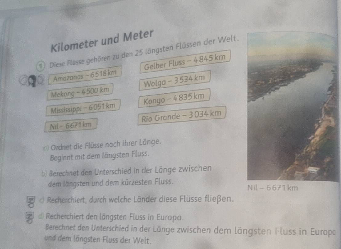 Die Lngsten Flsse Der Welt
