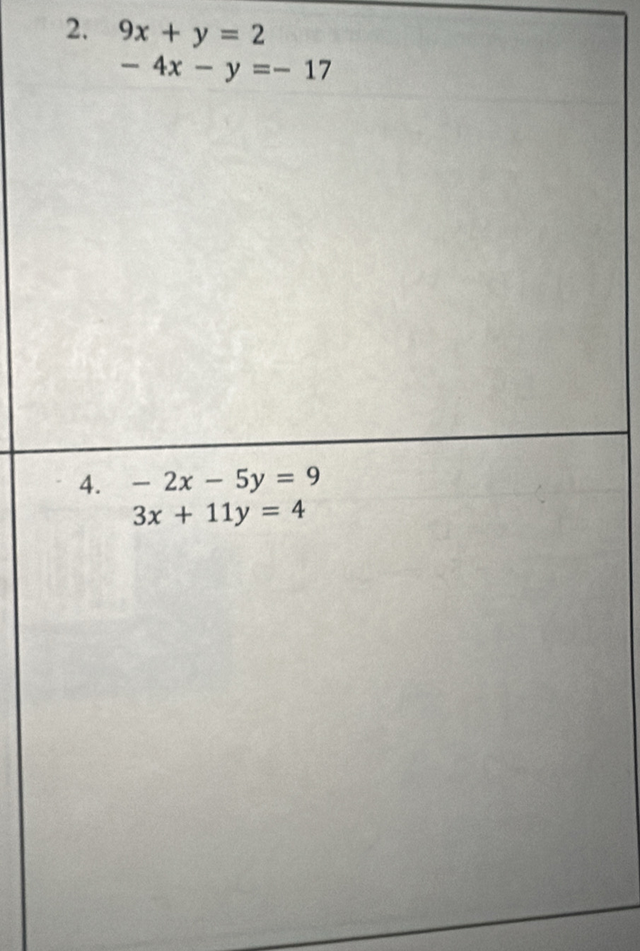 9x+y=2