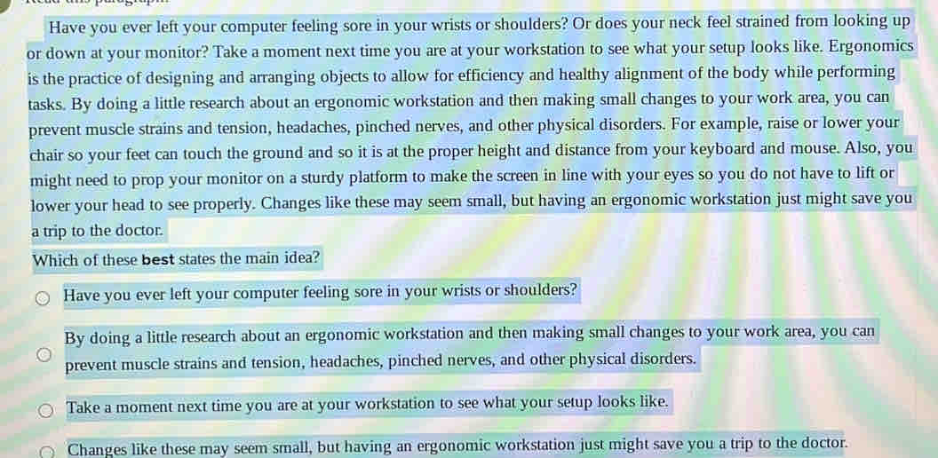 Have you ever left your computer feeling sore in your wrists or ...