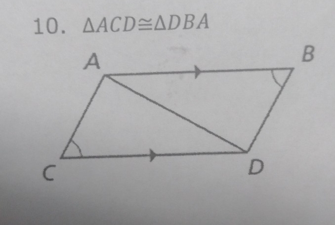 △ ACD≌ △ DBA