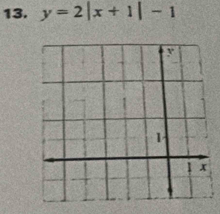 y=2|x+1|-1
1
x