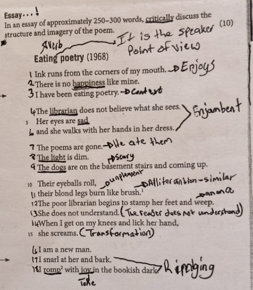 Essay=__ In an essay of approximately 250-300 words, critically discuss ...