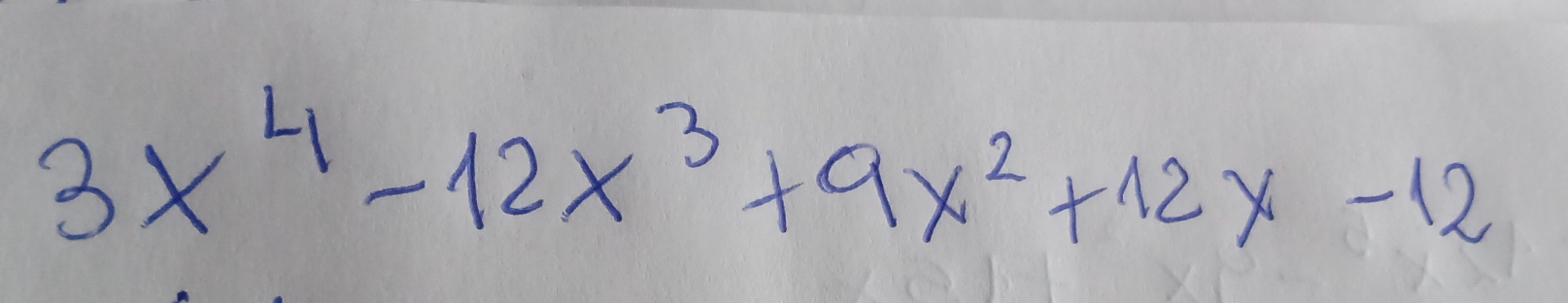 3x^4-12x^3+9x^2+12x-12