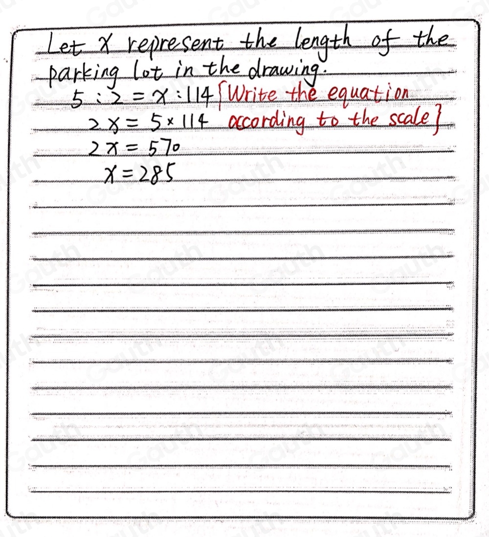 Solved: Jamie drew a scale drawing of the town library. The scale of ...