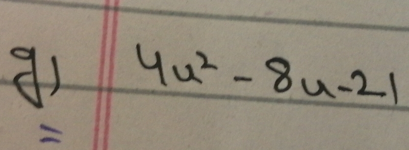 4u^2-8u-21