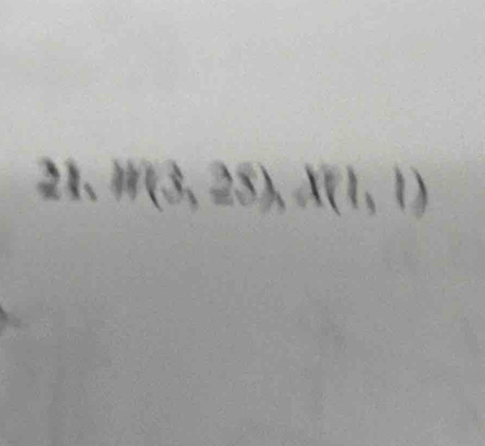 M(3,28), X(1,1)