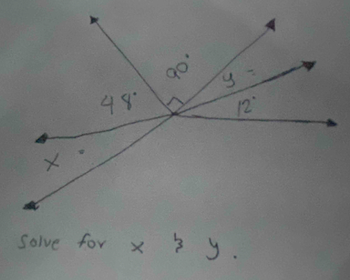 solve for x 3 y.