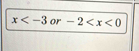 x or -2