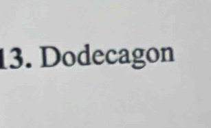 Dodecagon