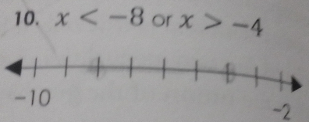 x or x>-4
-2