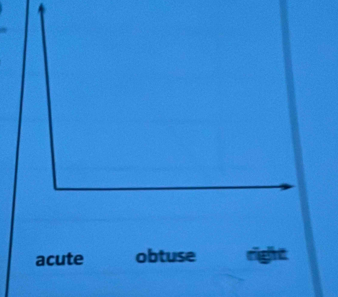 acute obtuse