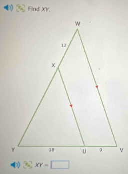 Find XY. 
( 3/5)* Y=□