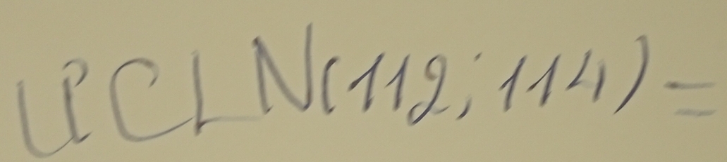 L(1N(112,114)=