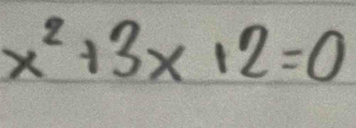 x^2+3* 12=0