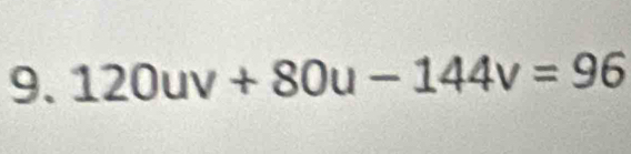 120uv+80u-144v=96