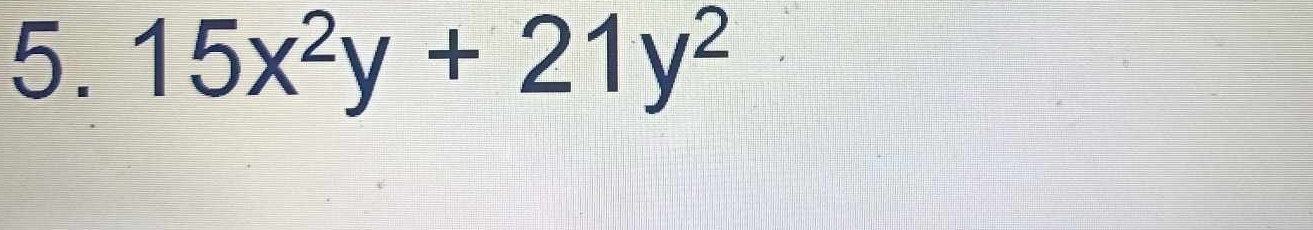 15x^2y+21y^2