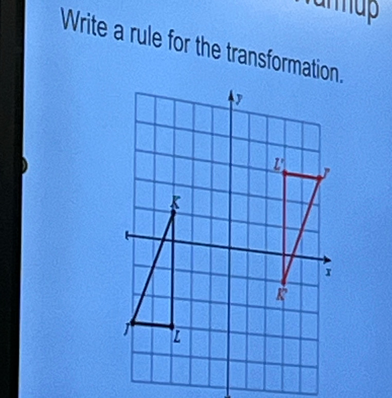 ''' 
Write a rule for the transformation.