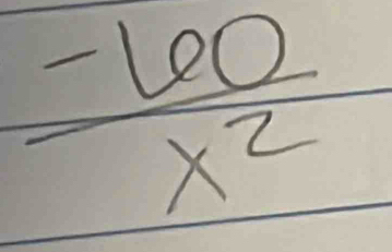  (-60)/x^2 