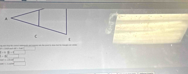 and drop the conect stallements and rauns eto this proot to show that the tangles are umbar
D=148 AE=3AC□
|5-h|S|=□
-=□^
|AC|=∠ DAE| □
BC=△ ADE