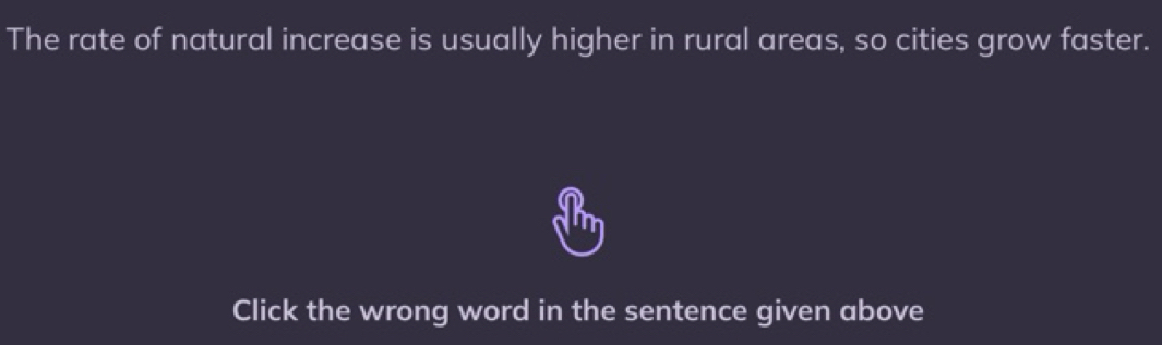 Solved: The rate of natural increase is usually higher in rural areas ...