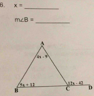 x=
_
_
m∠ B=