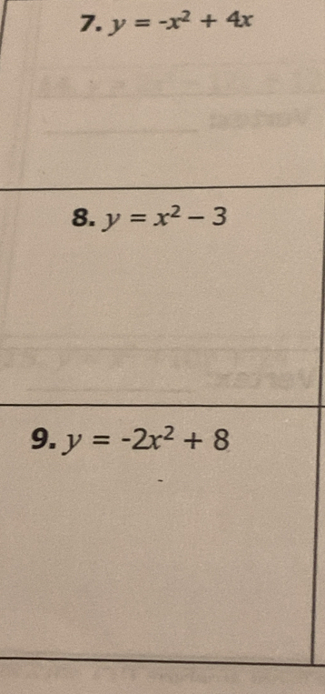 y=-x^2+4x
9