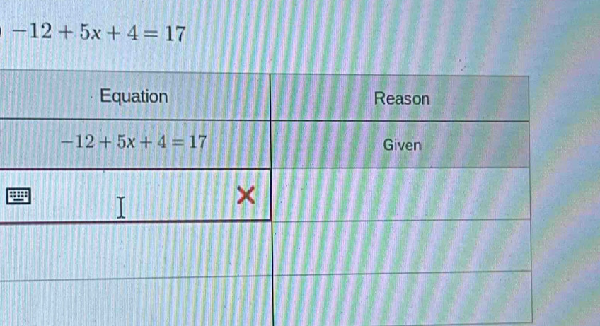 -12+5x+4=17