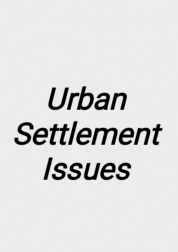 Urban 
Settlement 
Issues