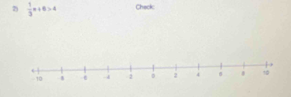  1/3 π +6>4 Check: