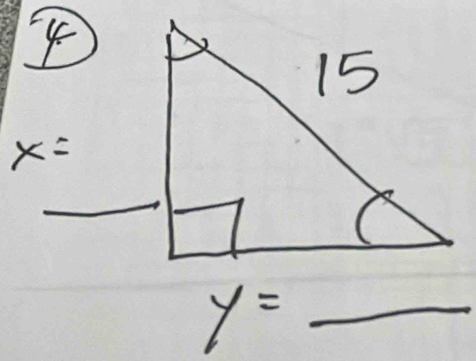 y= _ _  _ 