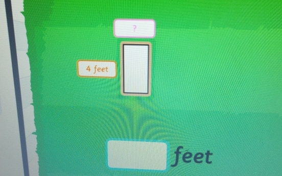 ?
4 feet
feet