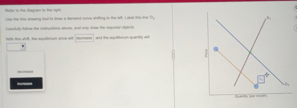 Solved: Refer to the diagram to the right. Use the line drawing tool to ...