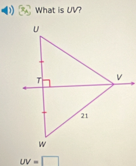 What is UV?
UV=□