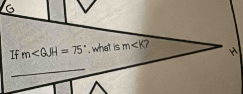 If m , what is m∠ K 2 
_