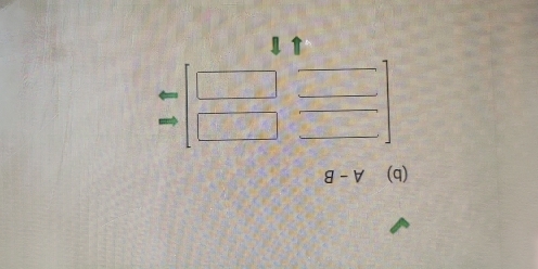 A-B
x=frac □ 