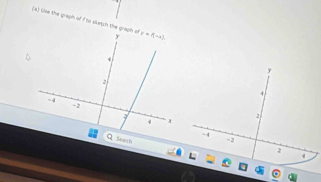 Use the graph of f to sketch the gra
Search