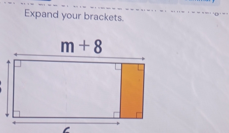 Expand your brackets.