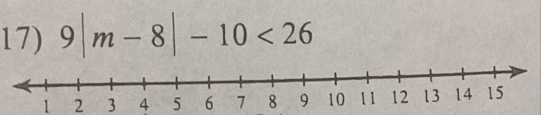 9|m-8|-10<26</tex>
1 2 3 4 5
