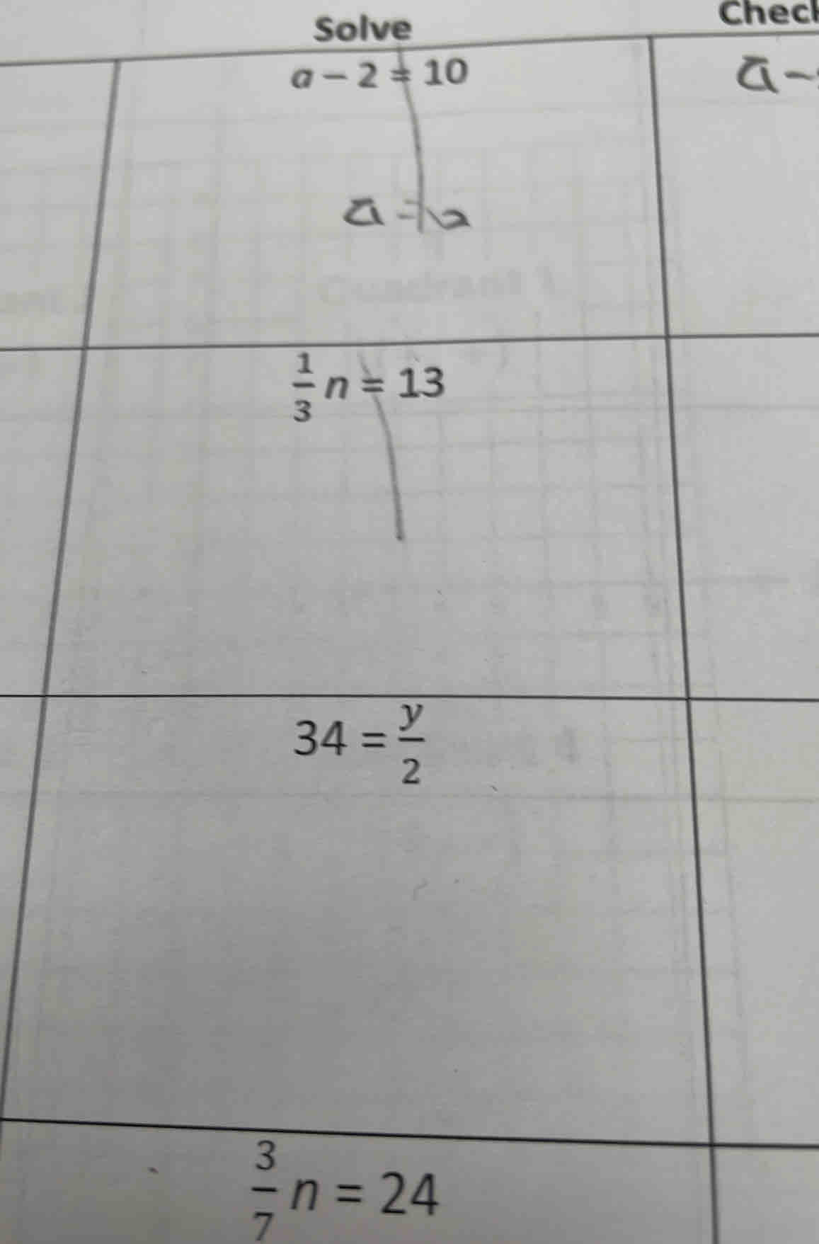 Solve
Chec
 3/7 n=24