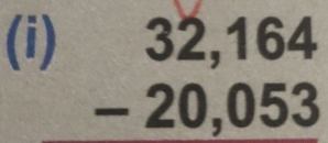 beginarrayr 32,164 -20,053 endarray