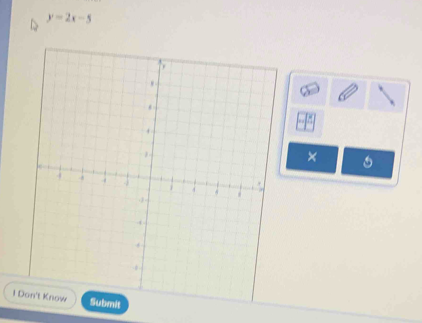 y=2x-5
×
1 D