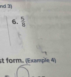 nd 3) 
6.  5/8 
st form. (Example 4)