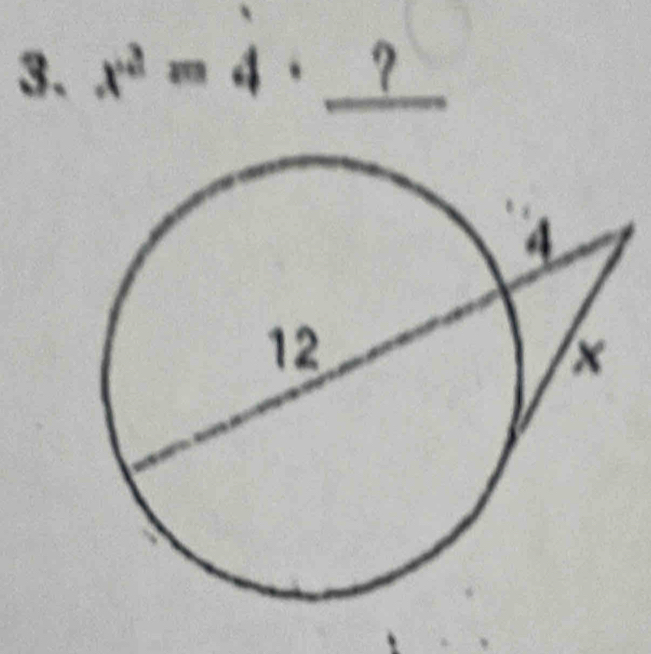 x^2=4· _ ?