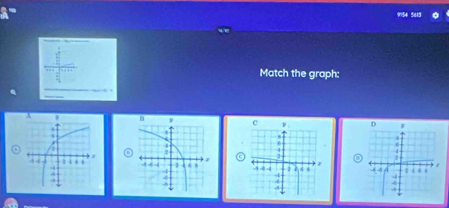 5613
.
Match the graph:
 
o