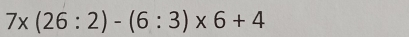 7* (26:2)-(6:3)* 6+4