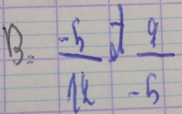 B= (-5)/12 ,-frac 5