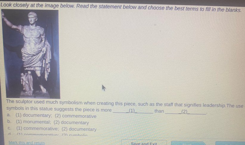 Solved: Look closely at the image below. Read the statement below and ...