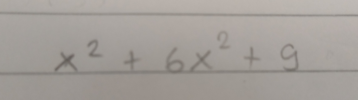 x^2+6x^2+9