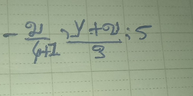 - 21/6+1 · frac y+213:5