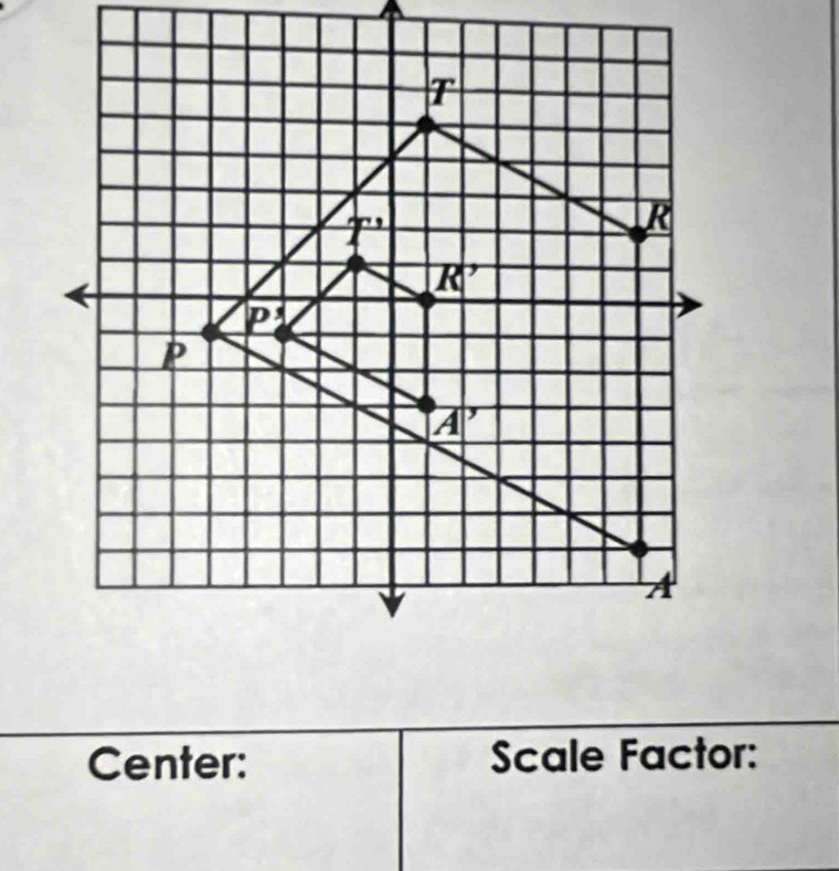 Center: Scale Factor: